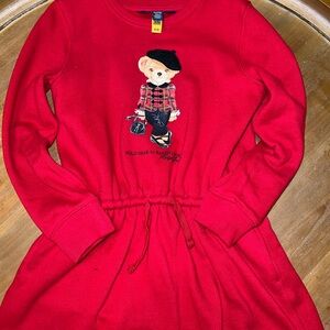 Polo by Ralph Lauren Red Bear Sweater
